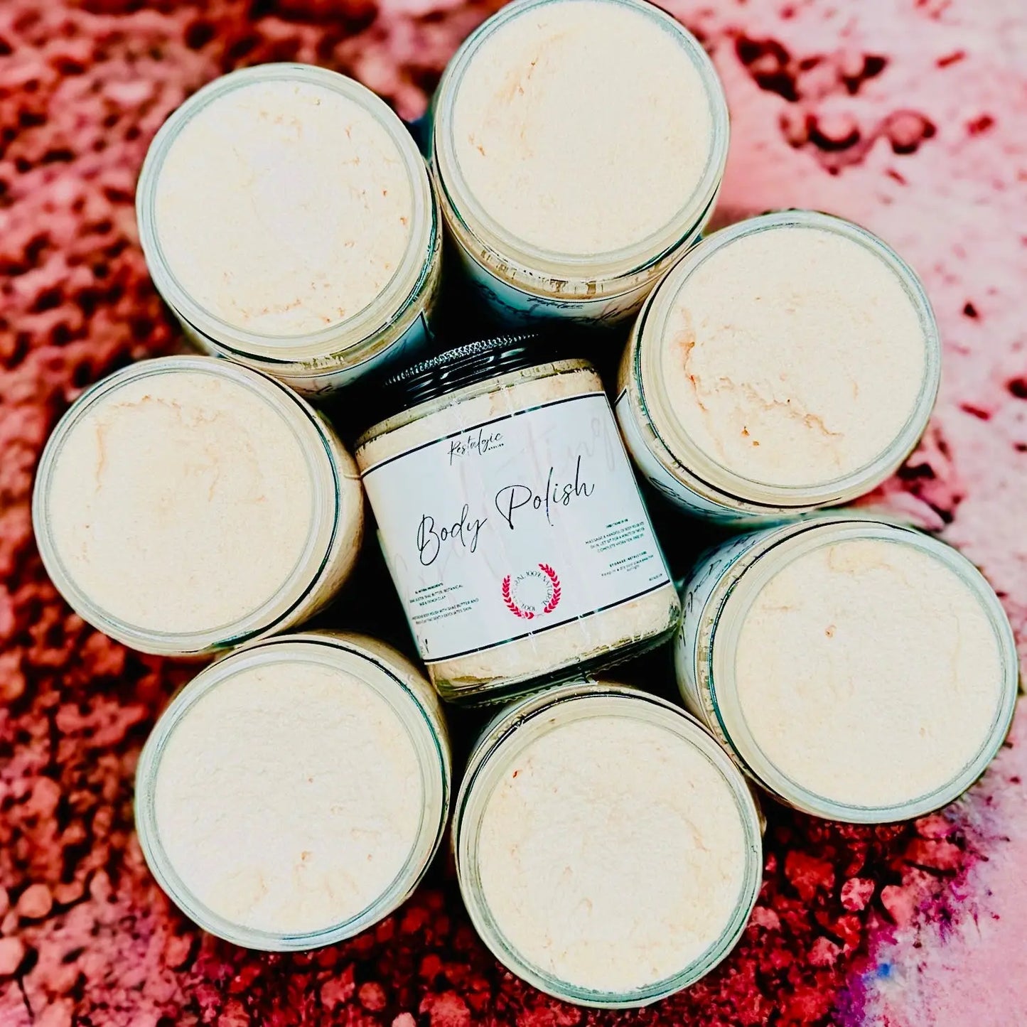 Organic Body Scrub with Foam for Soft Skin Restalgic Atelier