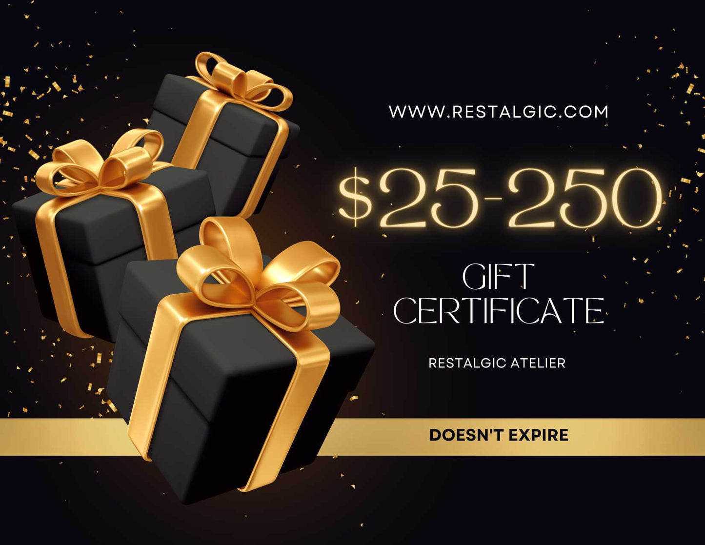 Restalgic Atelier Gift Card Restalgic Atelier