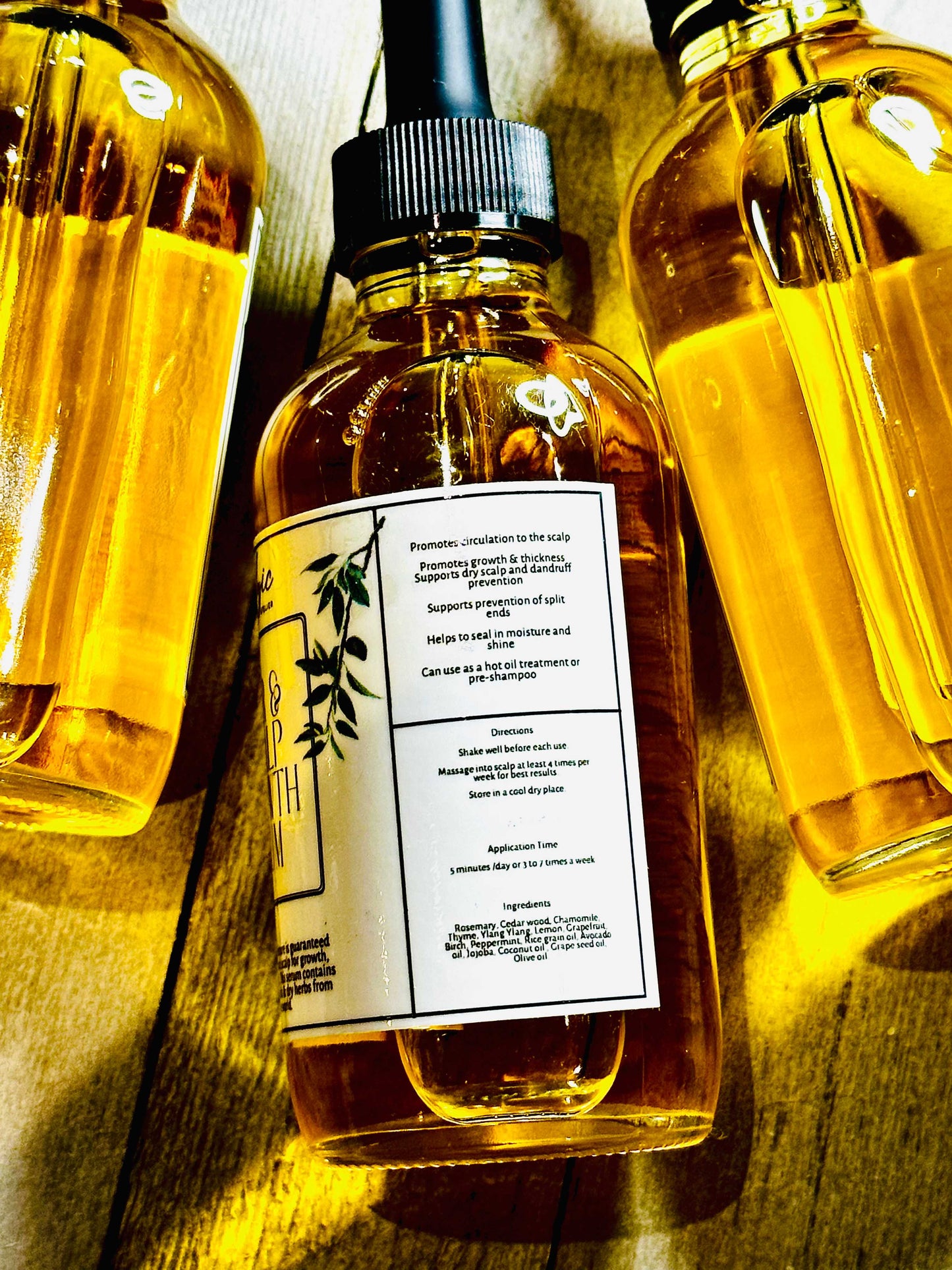 Unlock Your Hair's Full Potential with our Nourishing Hair and Scalp Growth Serum! Restalgic Atelier