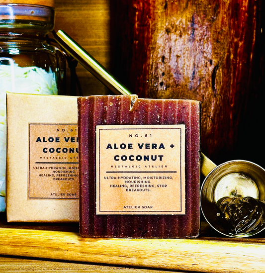 Naturally Clear Skin: Aloe Vera and Coconut Soap for Acne and Eczema - Get Smooth Skin Today