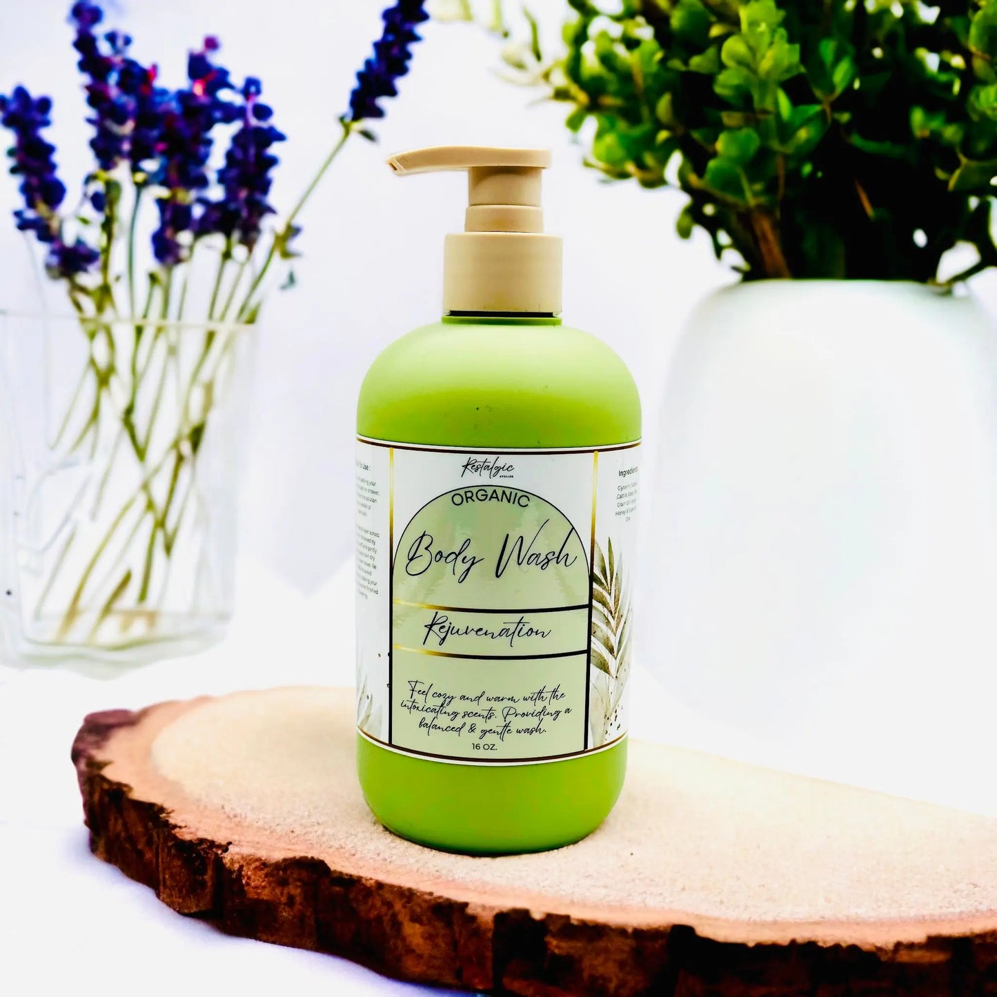 All Natural Body Wash  "Foaming and Hydrating" Restalgic Atelier